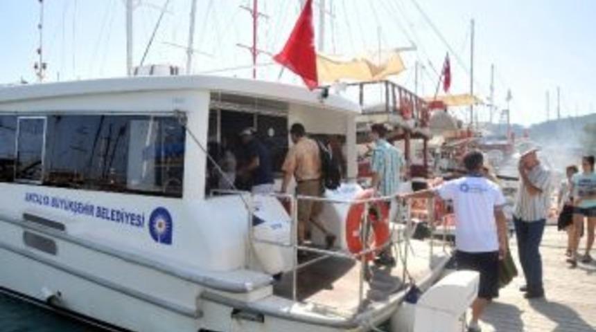 Deniz Otob&uuml;s&uuml;nde Sefer Sayısı Artırıldı