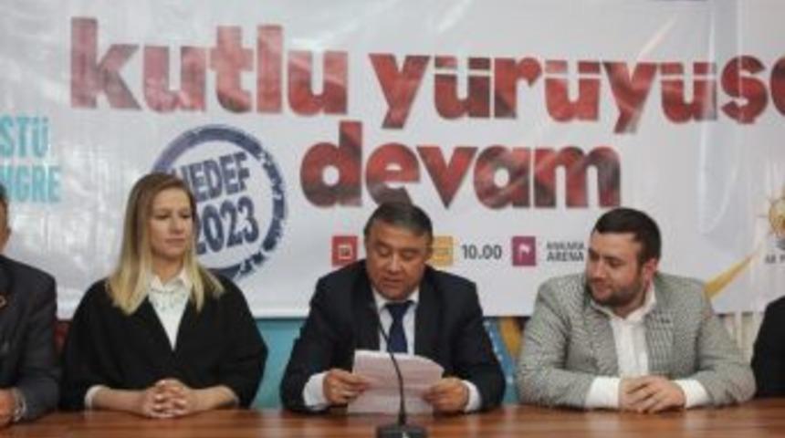 Ak Parti&rsquo;den Kutlu Y&uuml;r&uuml;y&uuml;şe Devam Mesajı