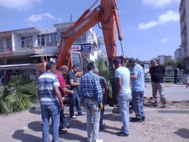 Patlayan Doğalgaz Borusu Korkuya Neden Oldu 1