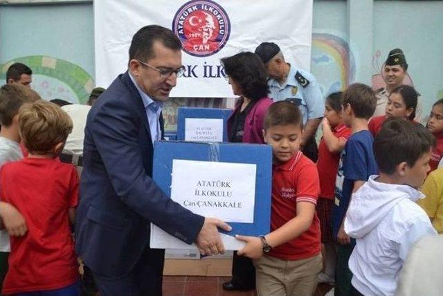 Çan’dan Mardin Nusaybin’deki Çadırkent Taburuna Sevgi Seli