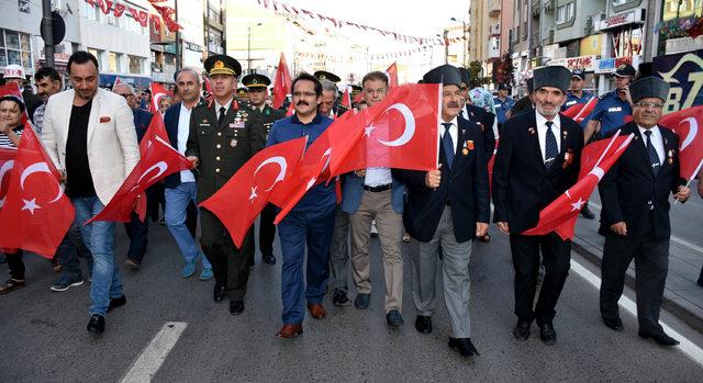 Atatürk'ün Sivas'a gelişi 'temsili' olarak canlandırıldı