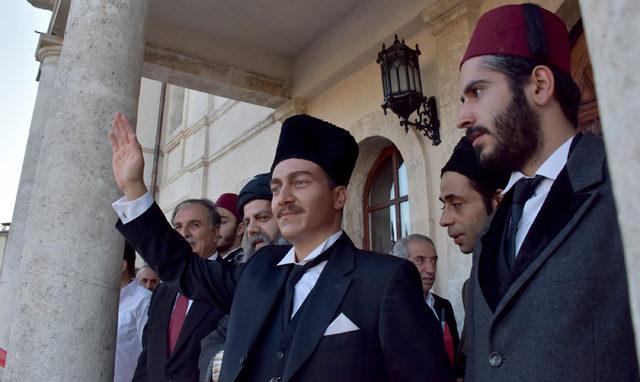 Atatürk'ün Sivas'a gelişi 'temsili' olarak canlandırıldı