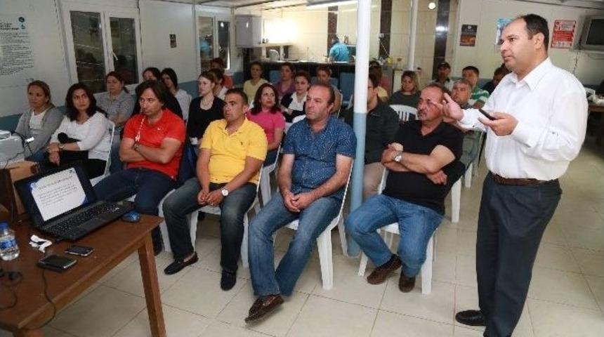 Bodrum Belediyesi İş Sağlığı Ve G&uuml;venliği Eğitimleri S&uuml;r&uuml;yor