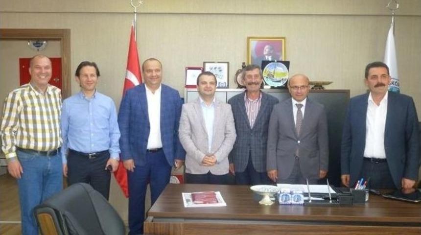 Başkan Metin Oral&rsquo;dan Taşk&ouml;pr&uuml; Belediyesi&rsquo;ne Ziyaret