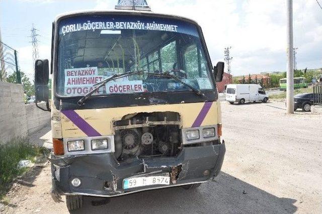 Tekirdağ’da Zincirleme Kaza: 2 Yaralı