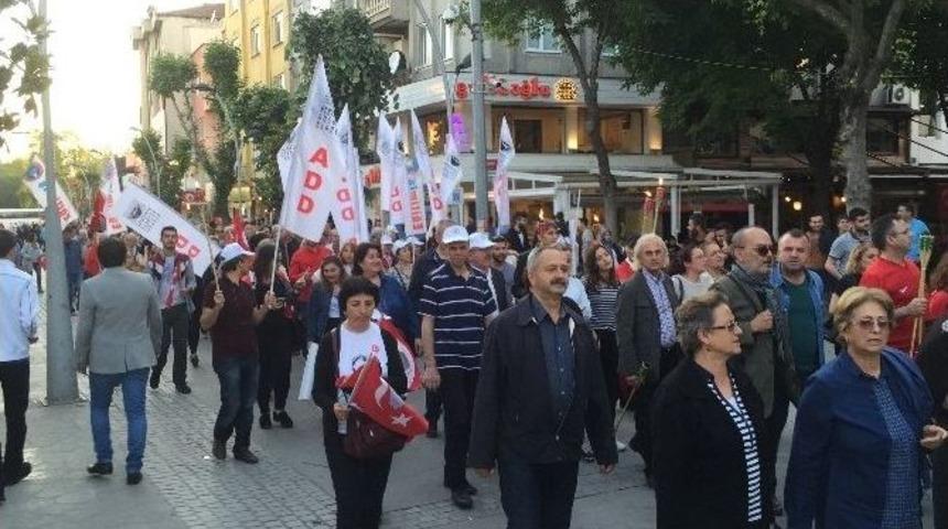 Fener Alayı Y&uuml;r&uuml;y&uuml;ş&uuml;nde Arbede