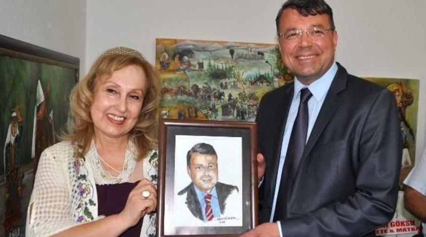 Silifke K&uuml;lt&uuml;r Haftası&rsquo;nda Sergi A&ccedil;ılışları Yapıldı