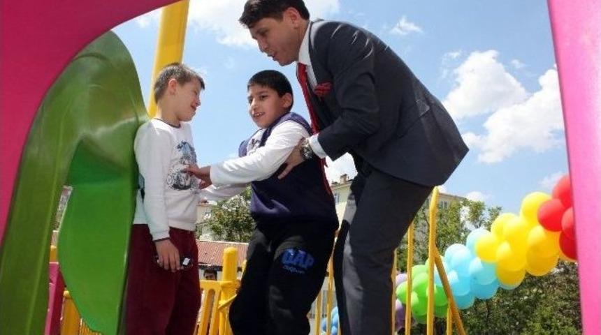 B&uuml;y&uuml;kşehir&rsquo;den Pursaklar&rsquo;a Engelli Parkı