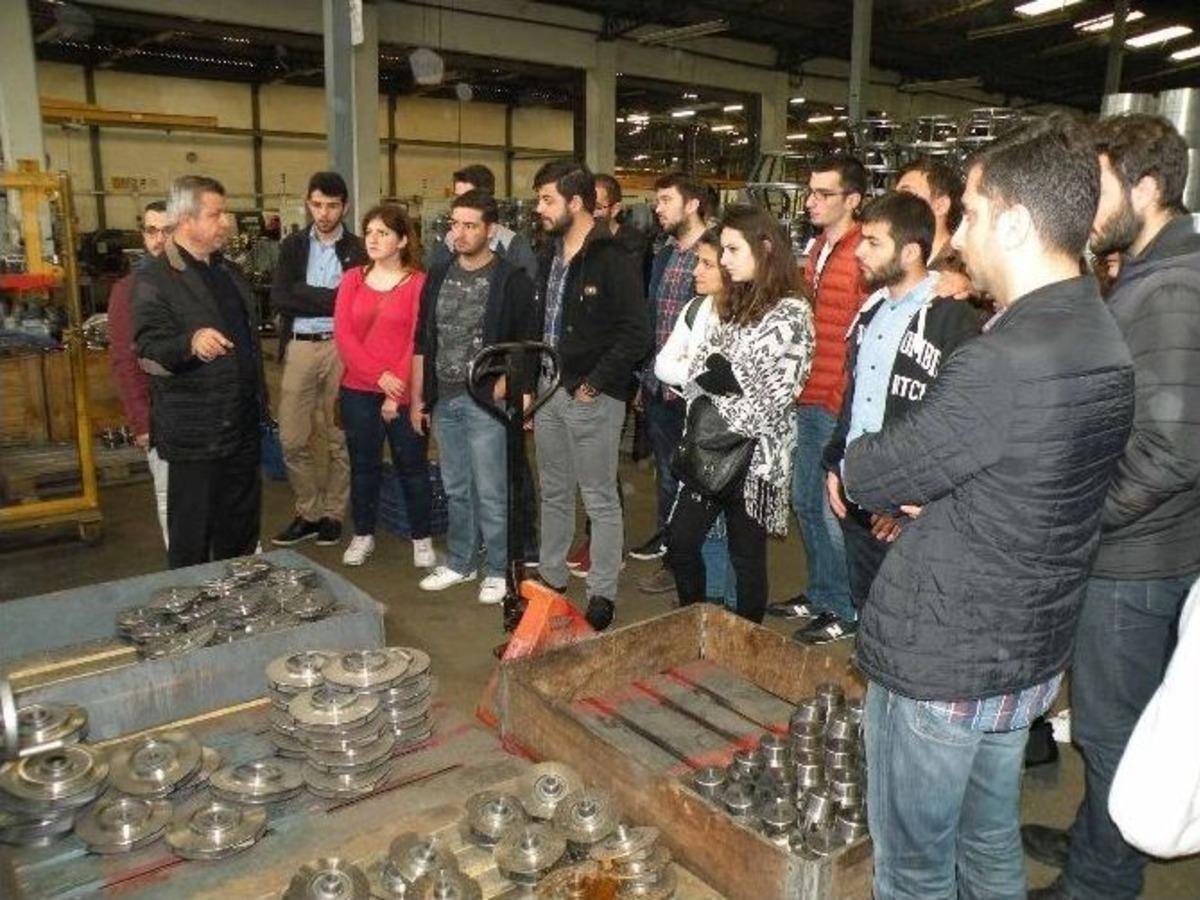 Mmo&rsquo;dan &Ouml;ğrenci &Uuml;yelere Teknik Gezi