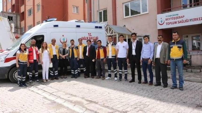 Beyt&uuml;şşebap&rsquo;ta 2 No&rsquo;lu Acil Sağlık Hizmetleri İstasyonu T&ouml;renle A&ccedil;ıldı