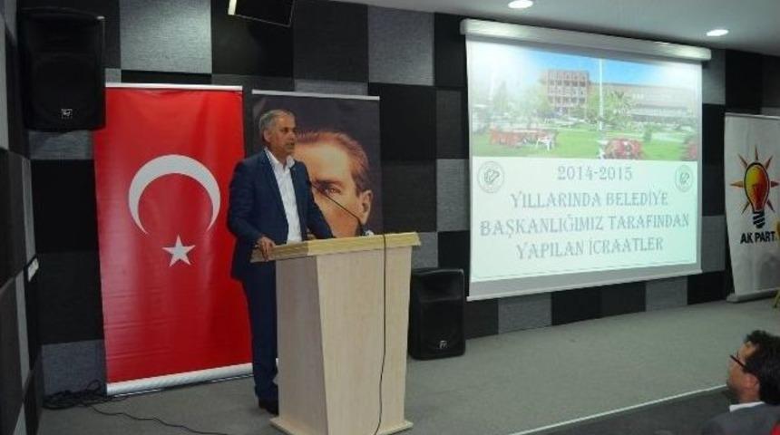 Ak Parti İl Danışma Toplantısında Bayırk&ouml;y Belediyesi Anlatıldı