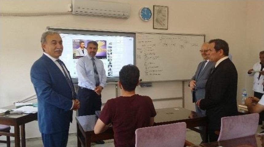 Vali B&uuml;y&uuml;k, M&uuml;ft&uuml;l&uuml;k Eğitim Merkezini Ziyaret Etti