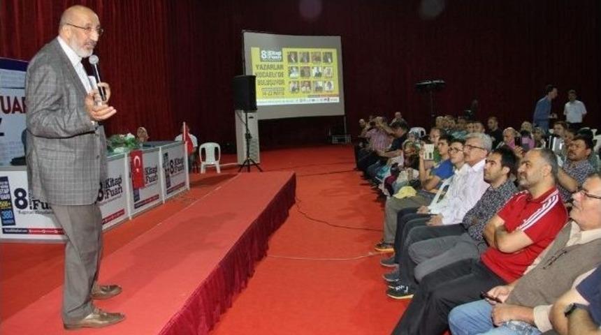 8. Kitap Fuarı, Abdurrahman Dilipak&rsquo;ı Ağırladı