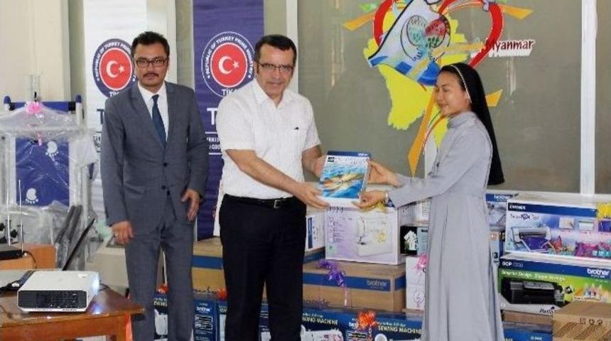 Tika&rsquo;dan Myanmar&rsquo;a Destek