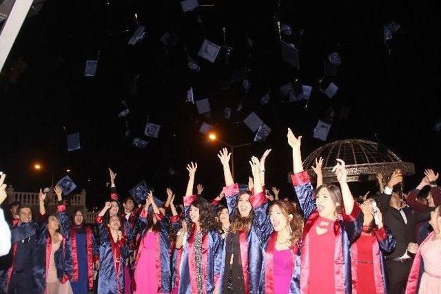 Erkan Temel Lisesi &Ouml;ğrencilerinin Mezuniyet Coşkusu 2