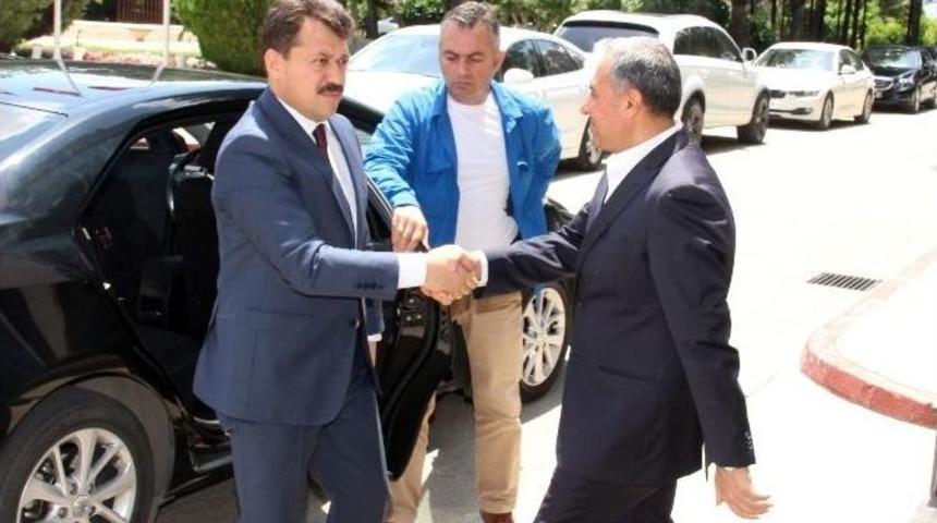 Başsavcı Yeldan&rsquo;dan Aosb&rsquo;ye Nezaket Ziyareti