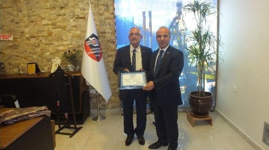 Sgk&rsquo;dan Karab&uuml;kspor&rsquo;a Ziyaret
