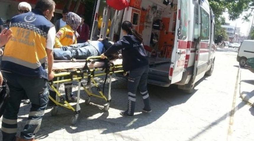 Talihsiz Kazada 1 Kişi Yaralandı