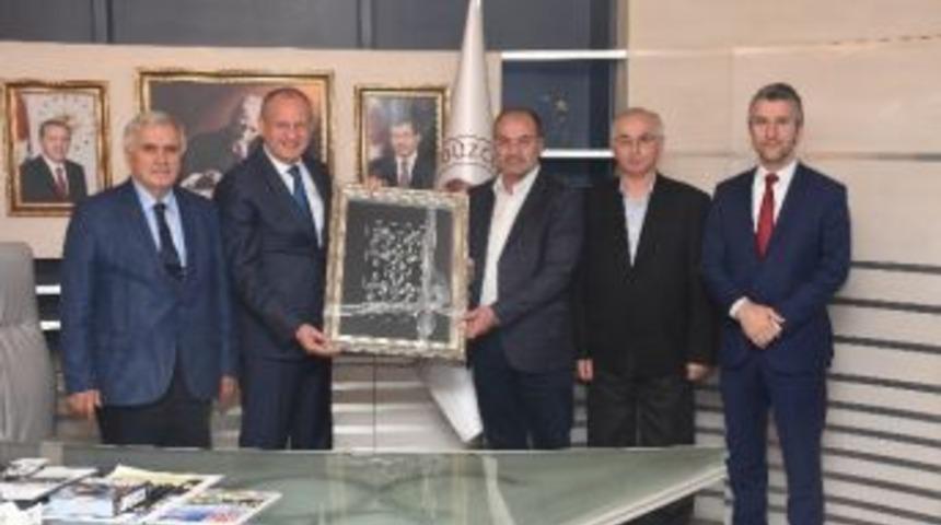 Maykop M&uuml;ft&uuml;s&uuml;nden Başkana Ziyaret