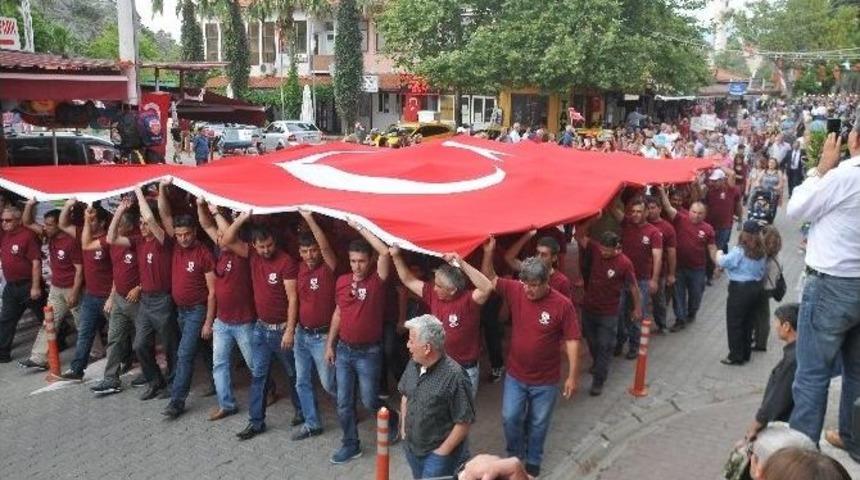 Başkan Kara&ccedil;elik; &rsquo;&rsquo;ter&ouml;re İnat Hayata Tutunacağız&rsquo;&rsquo;
