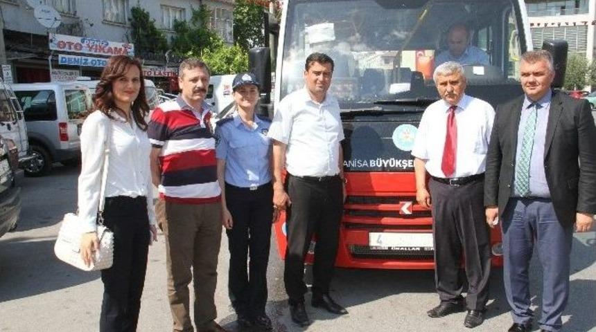 Akhisar&rsquo;ın Modern Minib&uuml;sleri Tanıtıldı