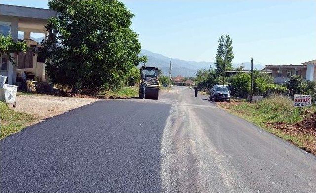 Büyükşehirden Kovanlık Yoluan Asfalt