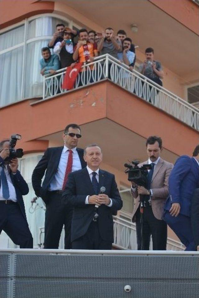 Cumhurbaşkanı Erdoğan Rize’de