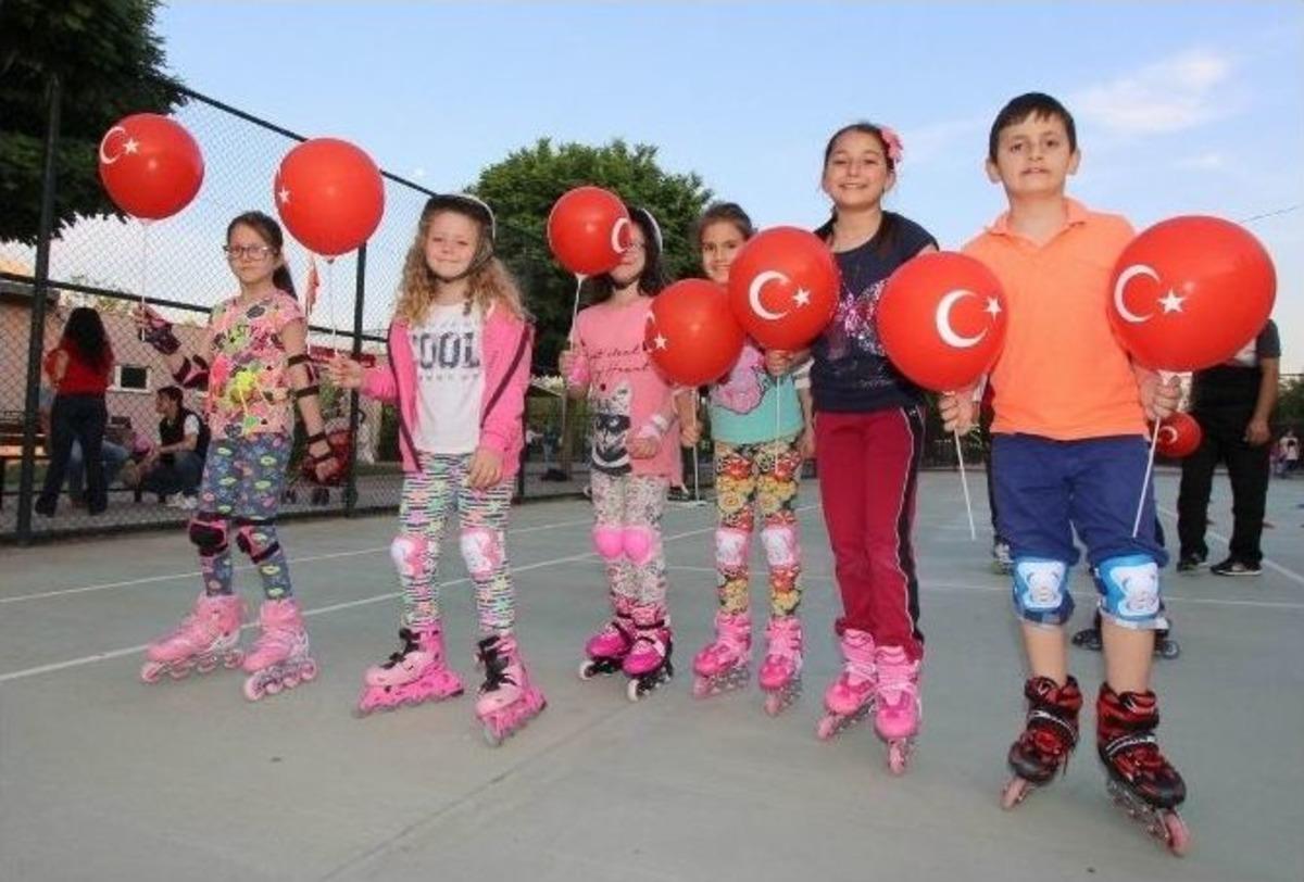Saruhanlı Belediyesi Tekerlekli Paten Kul&uuml;b&uuml; Kurdu
