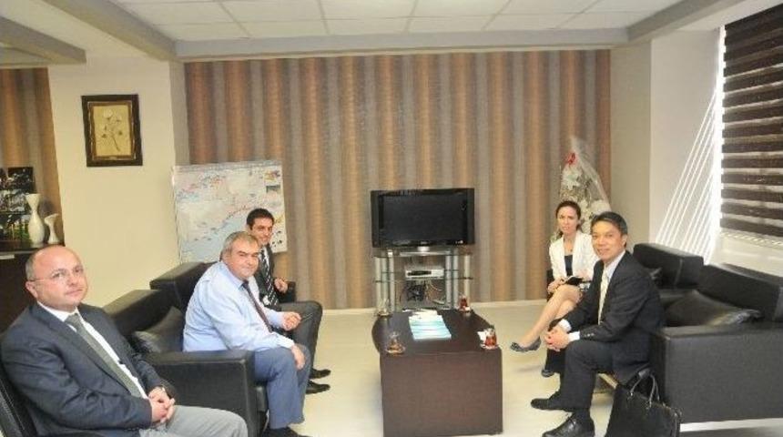 Japon Ticaret Heyetinden &Ccedil;ka&rsquo;ya Ziyaret