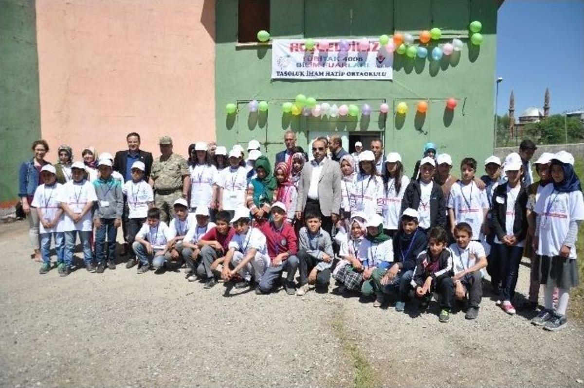 K&ouml;y &Ouml;ğrencilerinden Bilim Fuarı