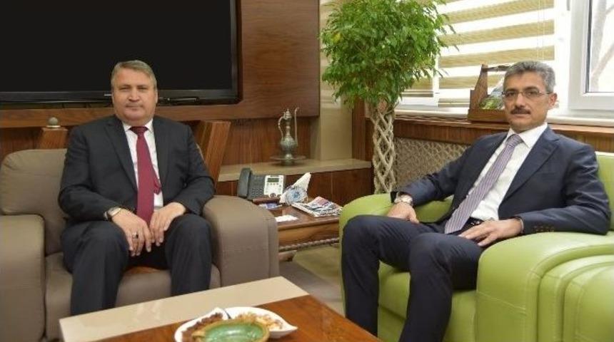 Başkan &Ccedil;er&ccedil;i, Emniyet M&uuml;d&uuml;r&uuml;&rsquo;n&uuml; Ağırladı