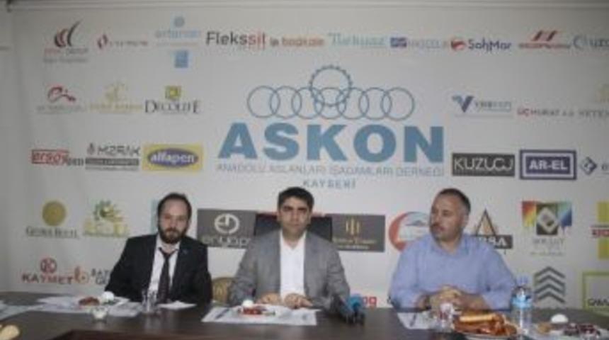 Askon Kayseri Şube Başkanı Ali &Ouml;zcan: