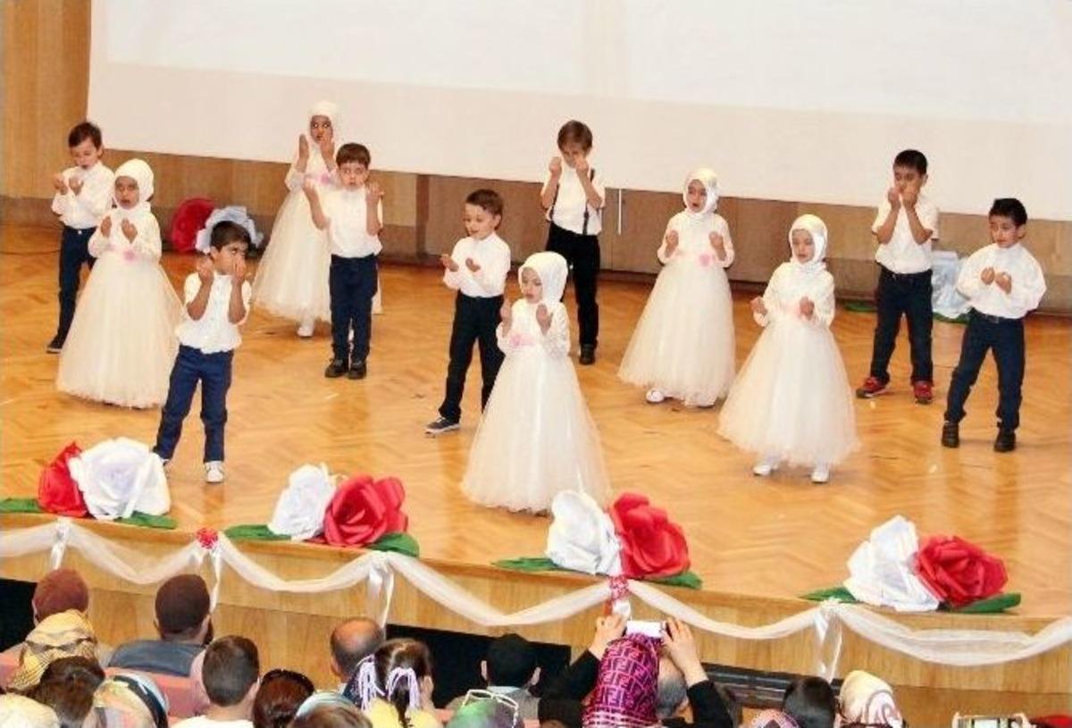 4-6 Yaş Grubu Kuran Kursu &Ouml;ğrencilerinin M&uuml;samere Heyecanı