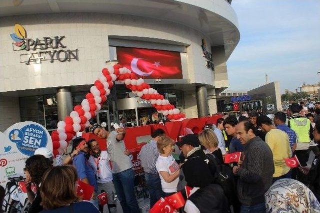 Park Afyon’da 19 Mayıs Coşkusu