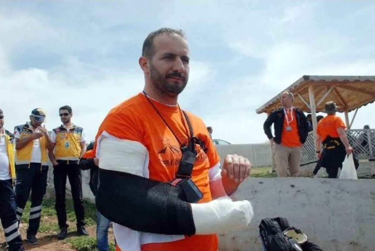 Yama&ccedil; Paraş&uuml;t&uuml; Kazasını Yaralı Atlatan Pilot O Anları Anlattı