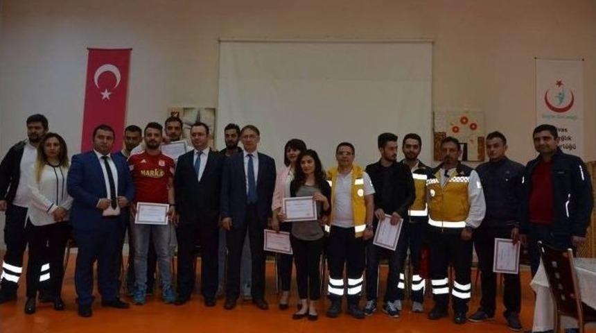 Ter&ouml;rle M&uuml;cadelede G&ouml;rev Yapan Sağlık Personeline Teşekk&uuml;r Belgesi