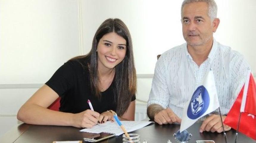 Belediyespor Ceren&rsquo;le S&ouml;zleşme Yeniledi