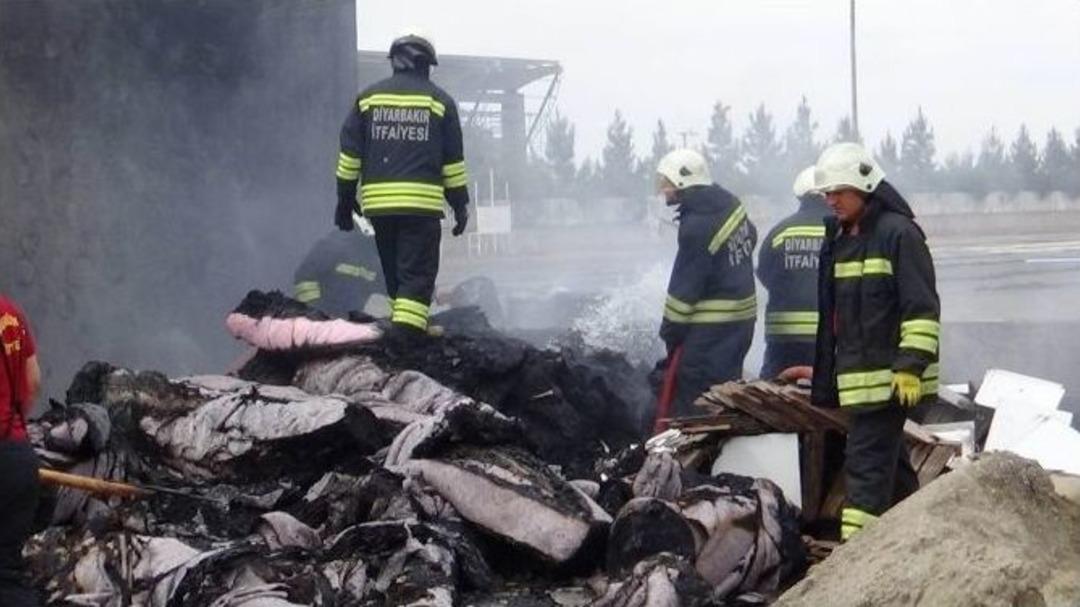 Diyarbakır&rsquo;da Korkutan Yangın
