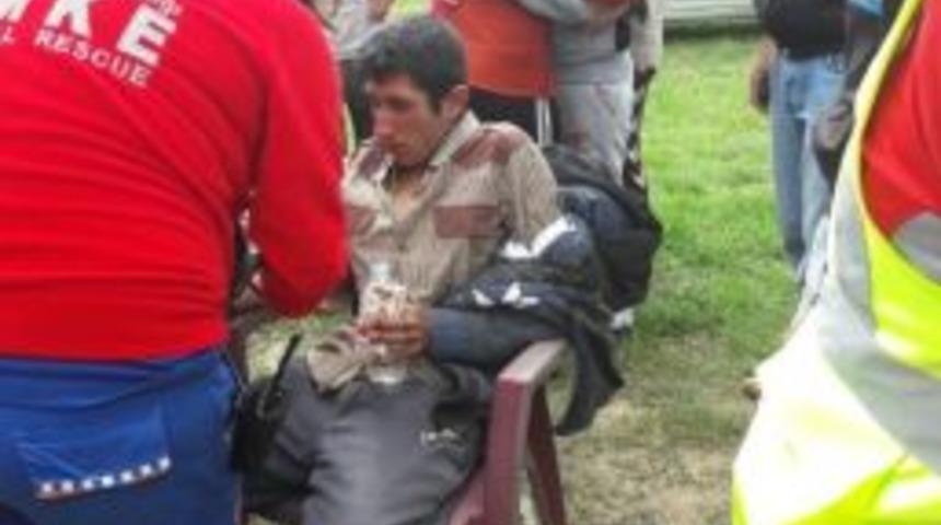 Ormanlık Alanda Bulunan Zihinsel Engelli Gen&ccedil; Hastaneye Kaldırıldı