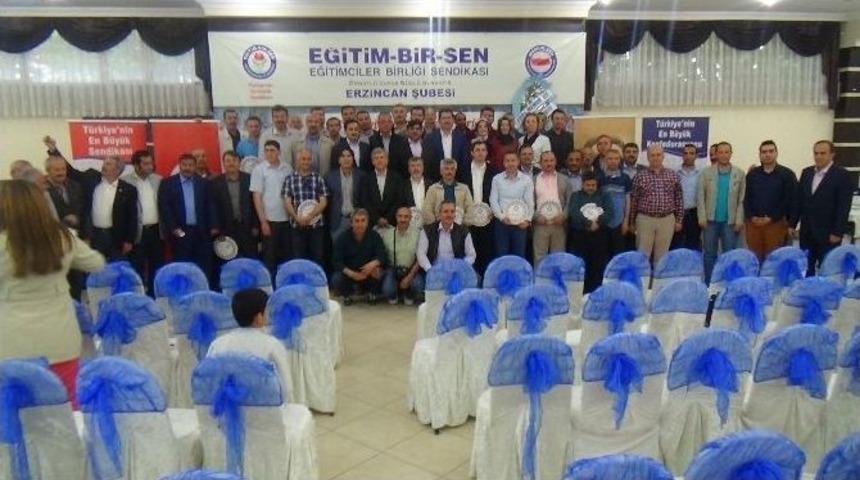 Eğitim-bir-sen Erzincan&rsquo;da Vefa Toplantısını Ger&ccedil;ekleştirdi