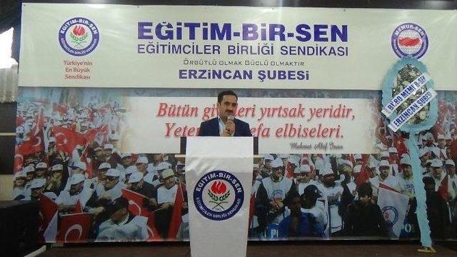 Eğitim-bir-sen Erzincan’da Vefa Toplantısını Gerçekleştirdi 1