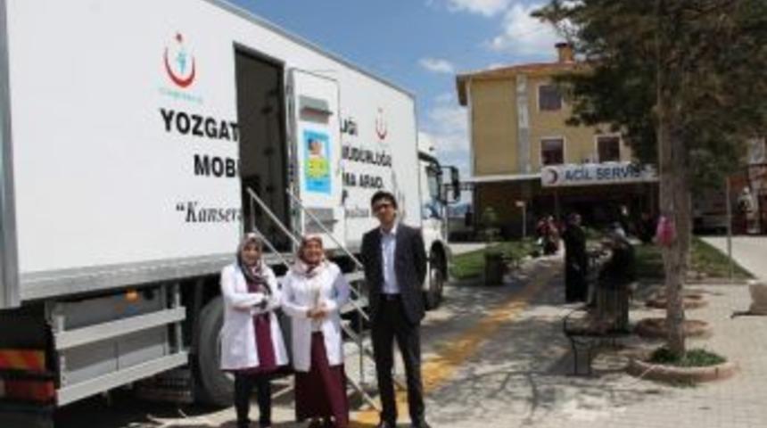 Kanser Tarama Tır&rsquo;ı Yerk&ouml;y&rsquo;de