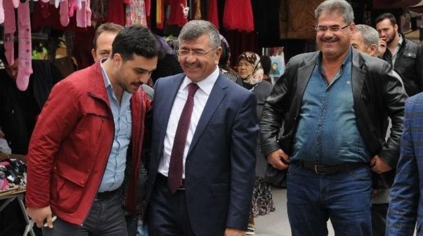 Niğde Belediye Başkanı Faruk Akdoğan Halkın Arasında