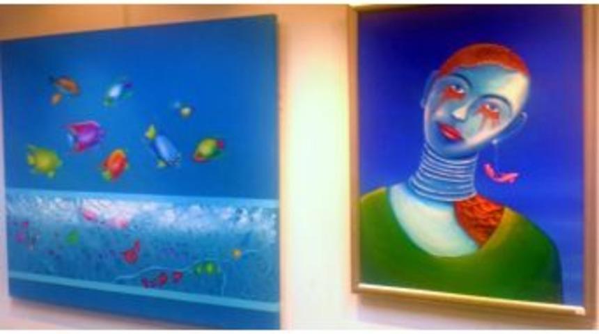 Mavi Sergi Galeri Kara&rsquo;da