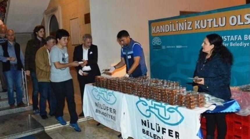 Nil&uuml;fer&rsquo;de Kandil, Birlik İ&ccedil;inde Kutlandı