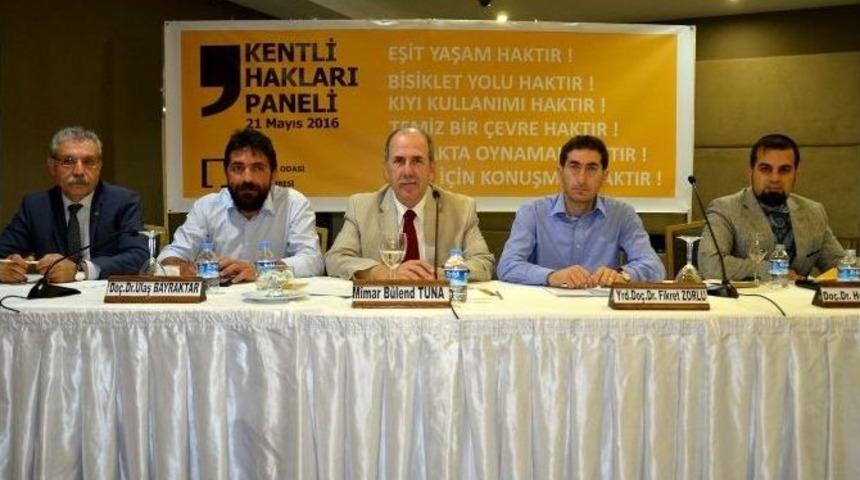 Adana&rsquo;da Kentli Hakları Paneli