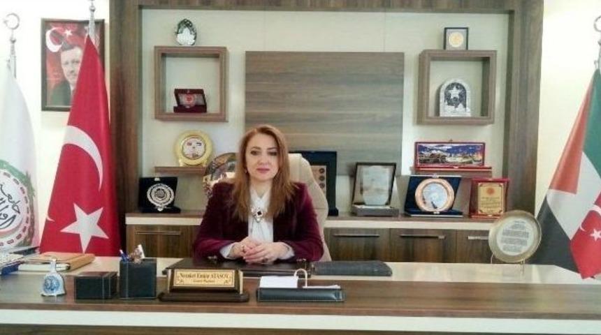 Sankon Genel Başkanı Nezaket Emine Atasoy&rsquo;dan Binali Yıldırım&rsquo;a Kutlama