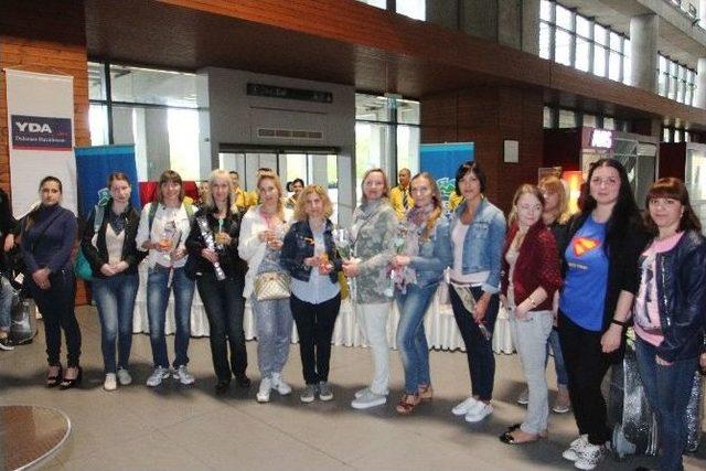 Dalaman’da Ukrayanlı Turist Sevinci 1