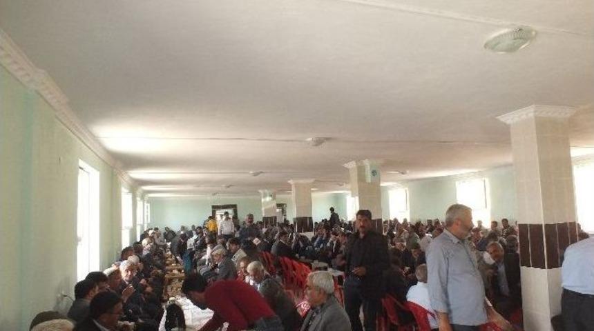 Mezra K&ouml;y&uuml;nde Yapımı Tamamlanan Taziye Evi Hizmete A&ccedil;ıldı