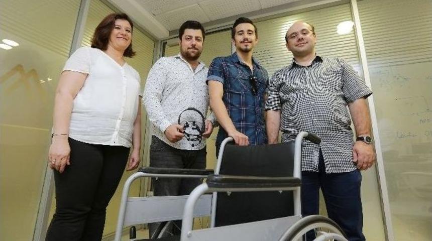 D&uuml;ş&uuml;nce Kontroll&uuml; Tekerlekli Sandalye Yaptılar